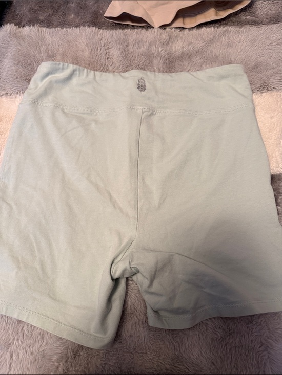 FP Movement by Free People Pants - FP Movement by Free People Mint Green Stretch Bike Shorts